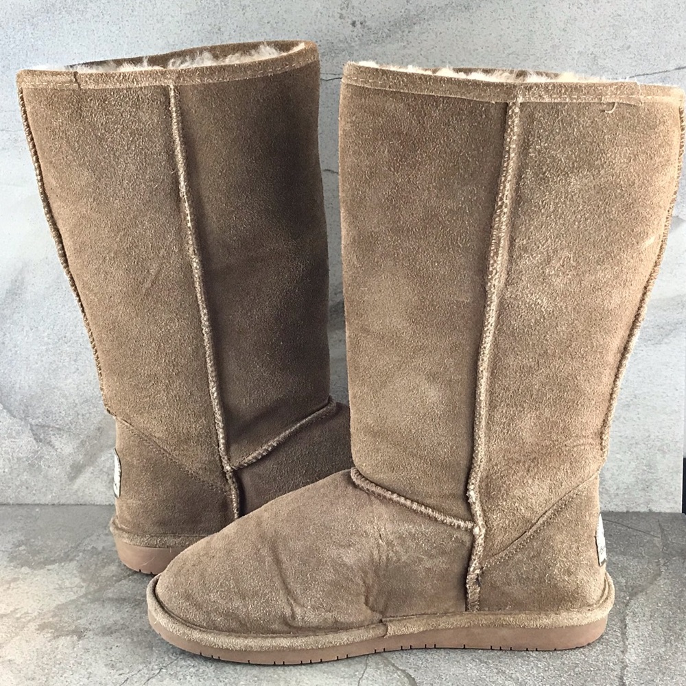 Bearpaw Women’s Elle Tan Suede Boots size 8 - Picture 5 of 9